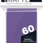 Ultra Pro Pro-Matte Sleeves - Purple, Small - for Yu-Gi-Oh, Cardfight/CFVG (60 Deck Protectors)